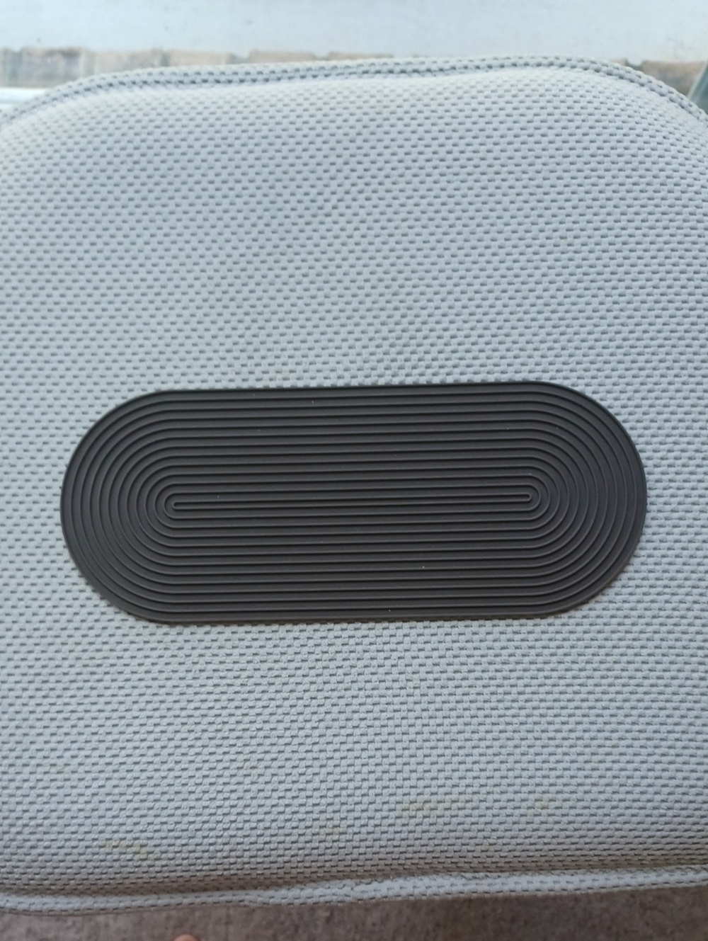 Dyson Gray Slim Portable Rubber Hair Dryer Mat
